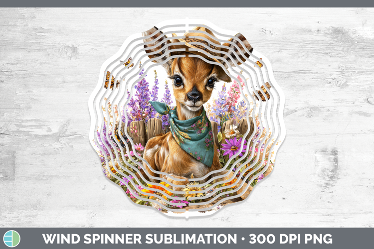 Impala Wind Spinner Safari Bandana Summer Sublimation Spinne