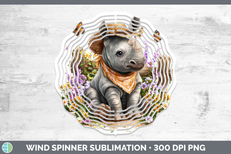 GorgeousSafari Bandana Summer Wind Spinner design.