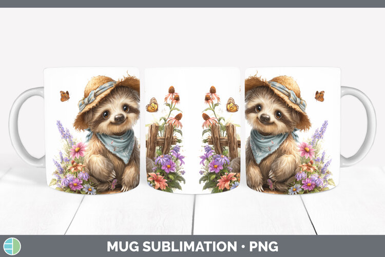 GorgeousSafari Bandana Summer Mug Wrap design.