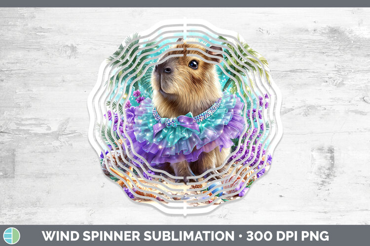 GorgeousSafari Beach Wind Spinner design.