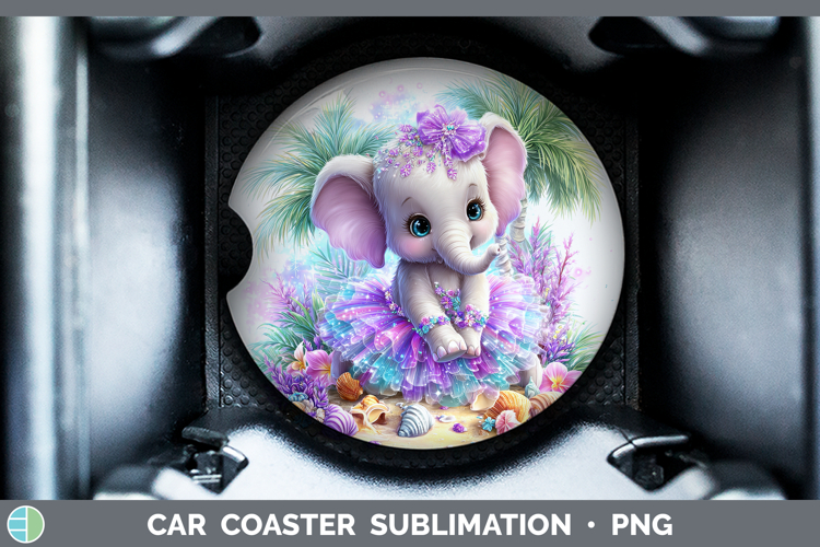 Car Coaster Sublimation Designs Image 12