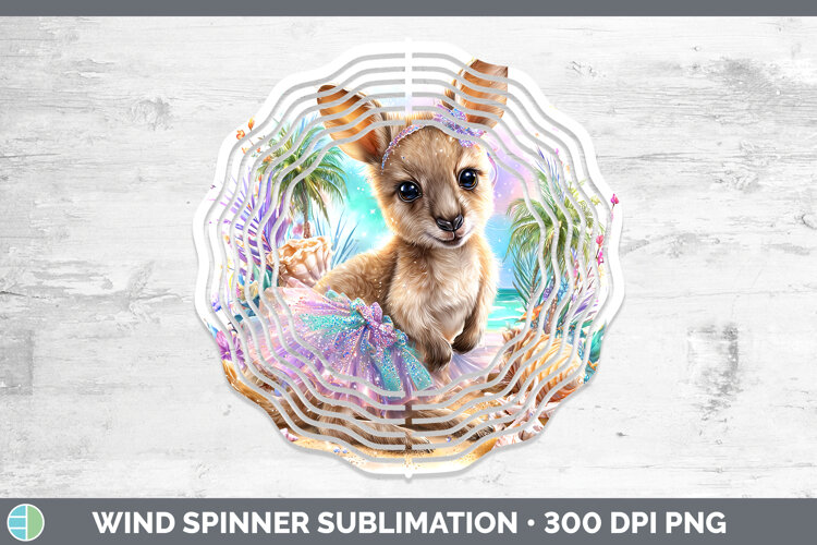 GorgeousSafari Beach Wind Spinner design.