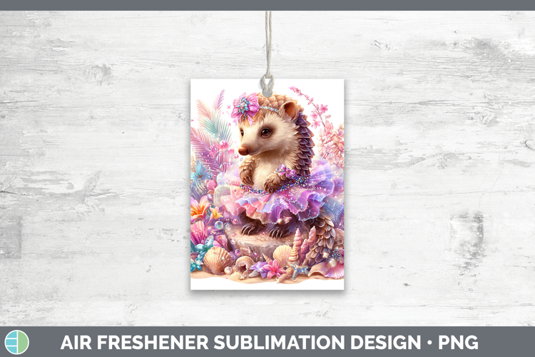 Safari Beach Pangolin Air Freshener Sublimation Car Freshene