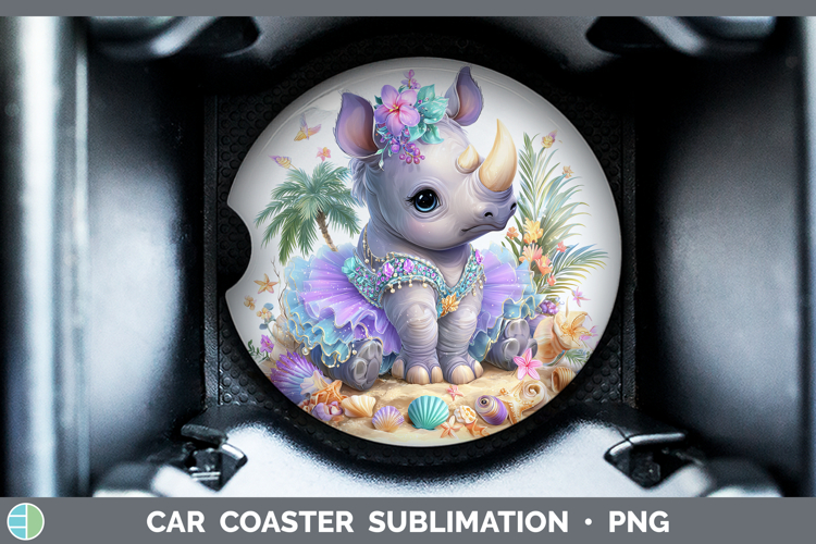 Car Coaster Sublimation Designs Image 3