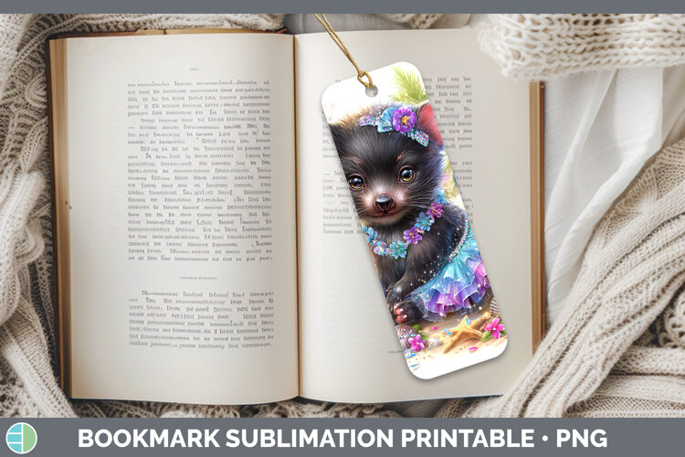 GorgeousSafari Beach Bookmark design.