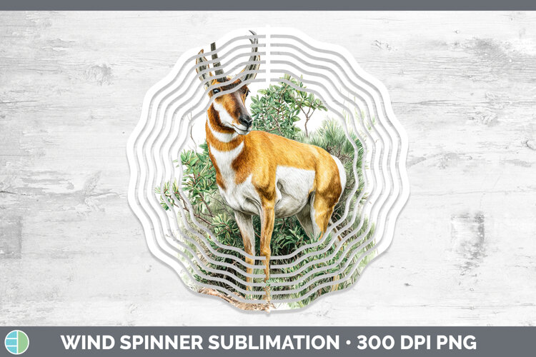 GorgeousSafari Botanicals Wind Spinner design.