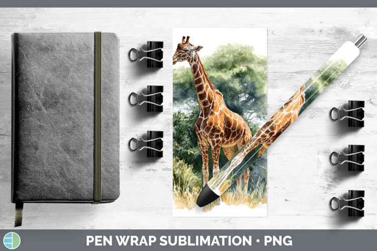 GorgeousSafari Botanicals Pen Wrap design.