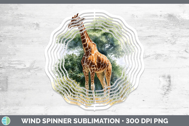 GorgeousSafari Botanicals Wind Spinner design.