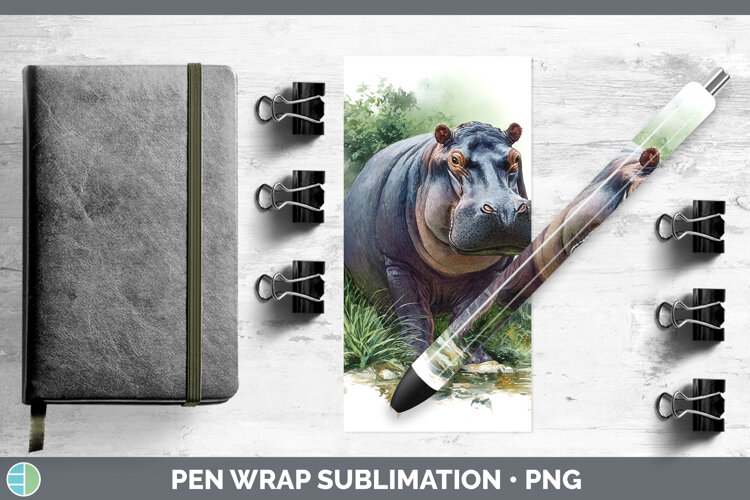 GorgeousSafari Botanicals Pen Wrap design.