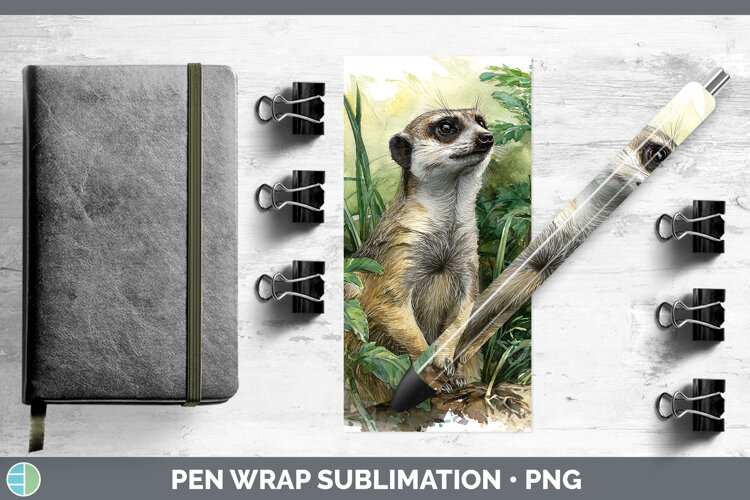GorgeousSafari Botanicals Pen Wrap design.