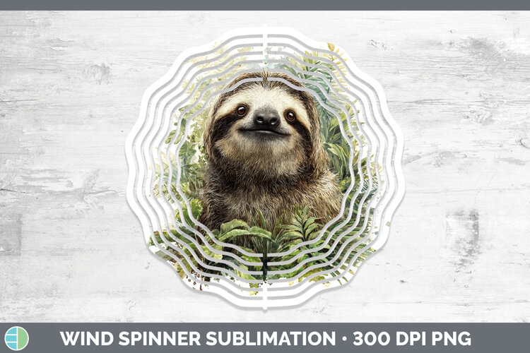 GorgeousSafari Botanicals Wind Spinner design.