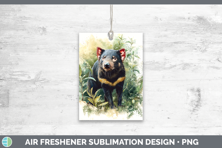 Tasmanian Devil Safari Botanicals Air Freshener Sublimation