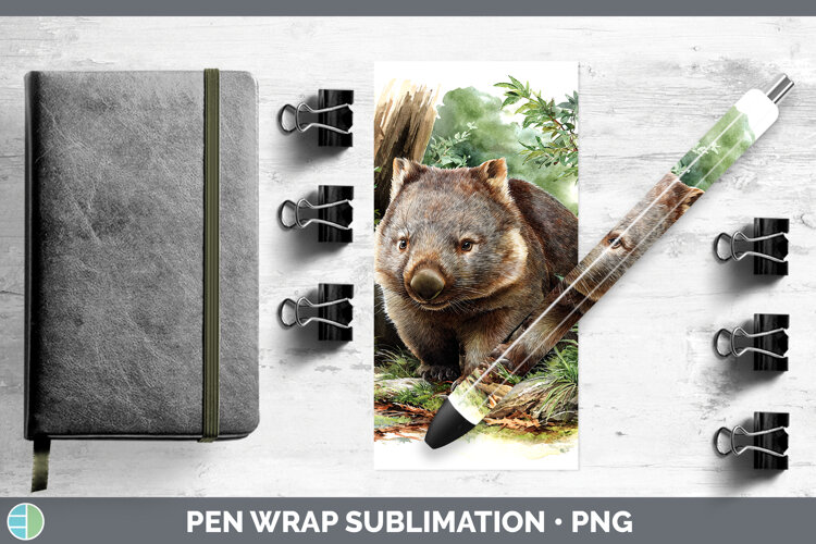 GorgeousSafari Botanicals Pen Wrap design.