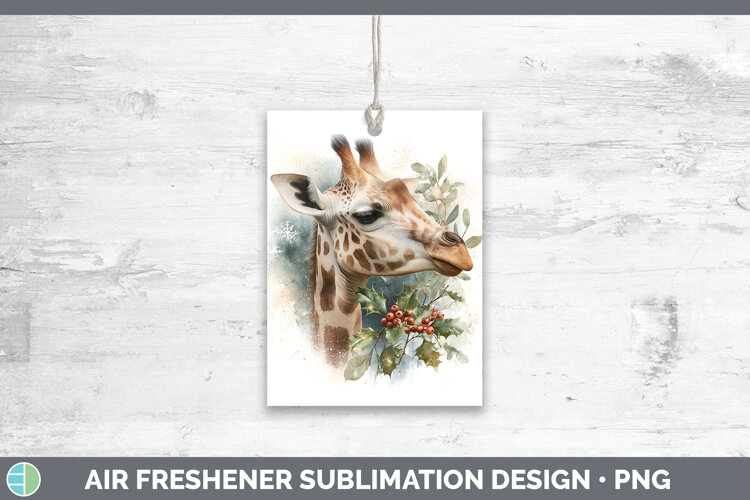 GorgeousSafari Christmas Botanicals Air Freshener design.