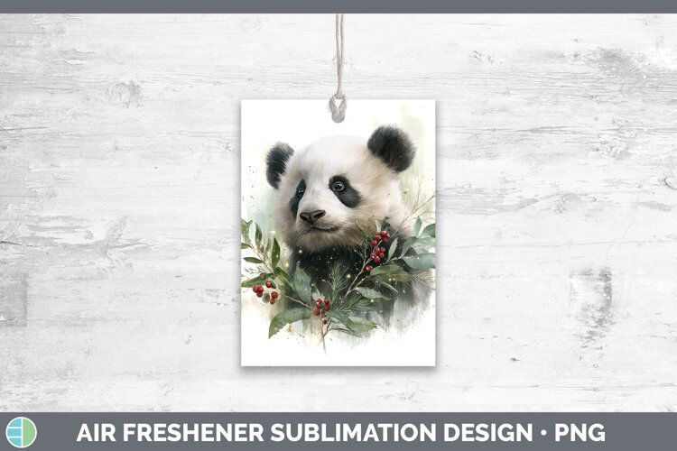 GorgeousSafari Christmas Botanicals Air Freshener design.
