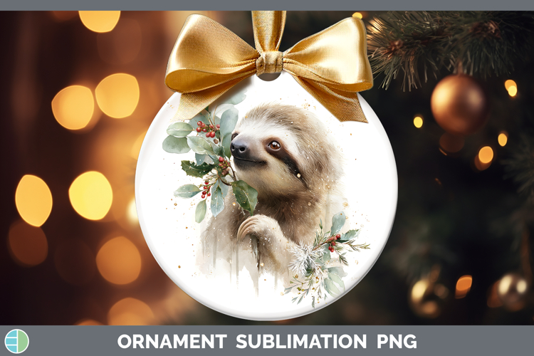 Christmas Ornament Sublimation Designs Image 3