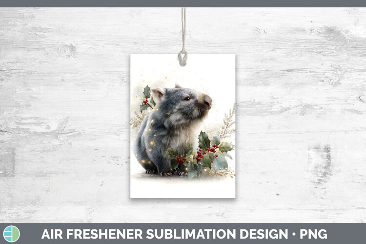 GorgeousSafari Christmas Botanicals Air Freshener design.