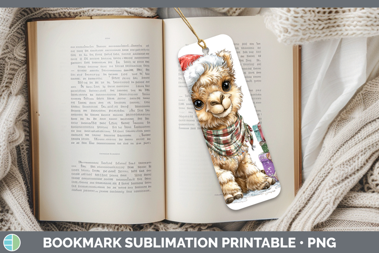 Printable Christmas Bookmark Image 17
