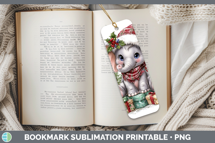 Printable Christmas Bookmark Image 9