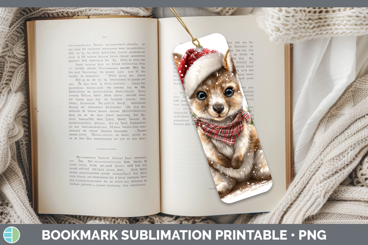 Printable Christmas Bookmark Image 3