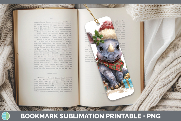 Printable Christmas Bookmark Image 20