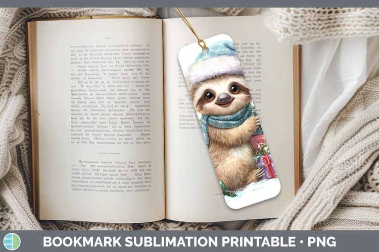 Printable Christmas Bookmark Image 23