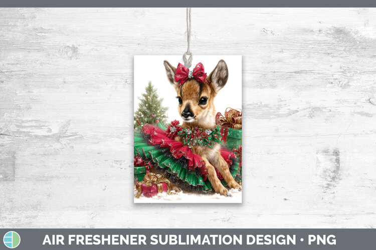 GorgeousSafari Cute Christmas Air Freshener design.