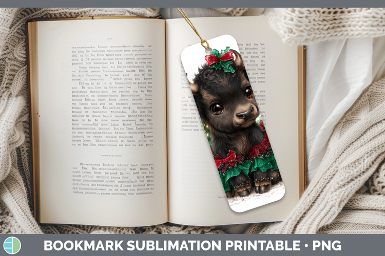 Printable Christmas Bookmark Image 21