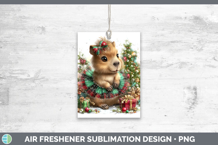 GorgeousSafari Cute Christmas Air Freshener design.