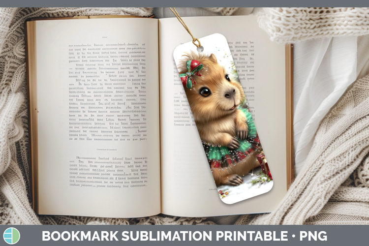 Printable Christmas Bookmark Image 3