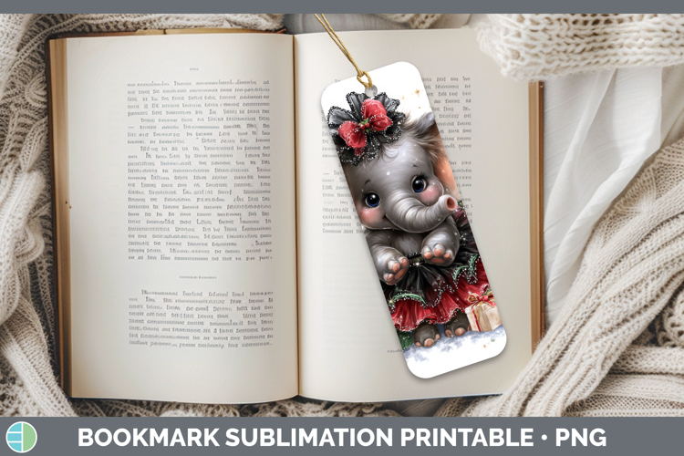 Printable Christmas Bookmark Image 8