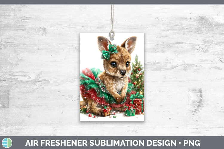 GorgeousSafari Cute Christmas Air Freshener design.