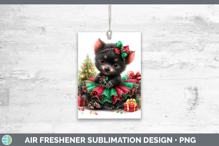 GorgeousSafari Cute Christmas Air Freshener design.