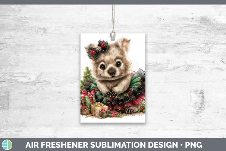 GorgeousSafari Cute Christmas Air Freshener design.