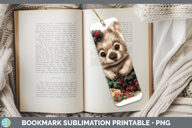 Printable Christmas Bookmark Image 19