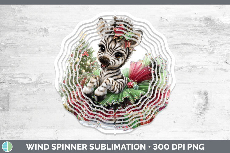 GorgeousSafari Cute Christmas Wind Spinner design.