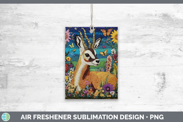 GorgeousSafari Embroider Air Freshener design.