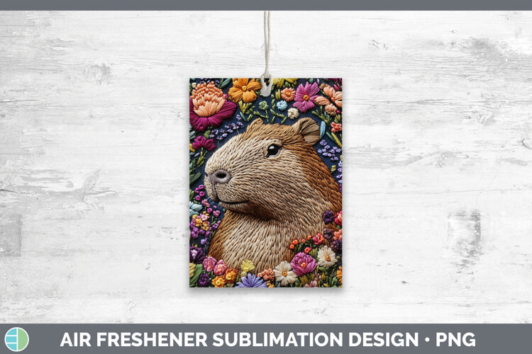 GorgeousSafari Embroider Air Freshener design.