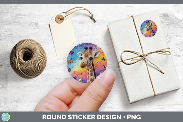 GorgeousSafari Embroider Stickers design.