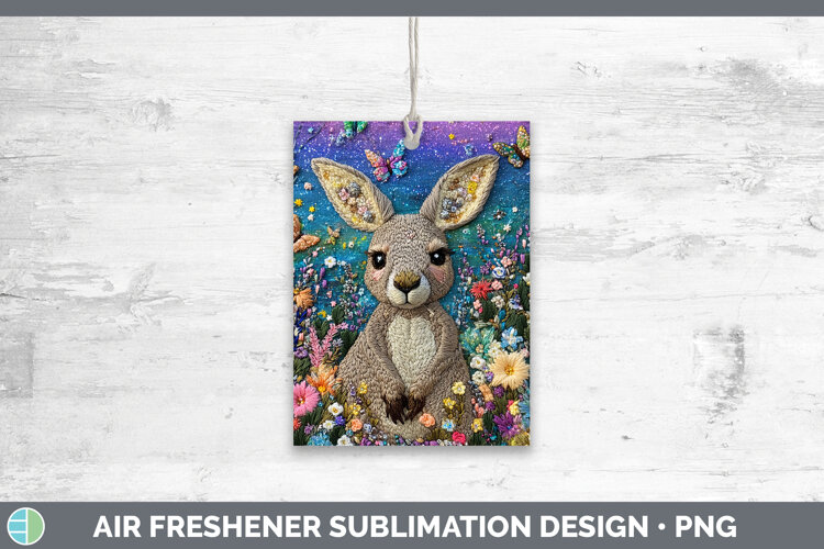 GorgeousSafari Embroider Air Freshener design.