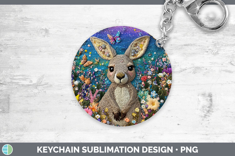 GorgeousSafari Embroider Keychain design.