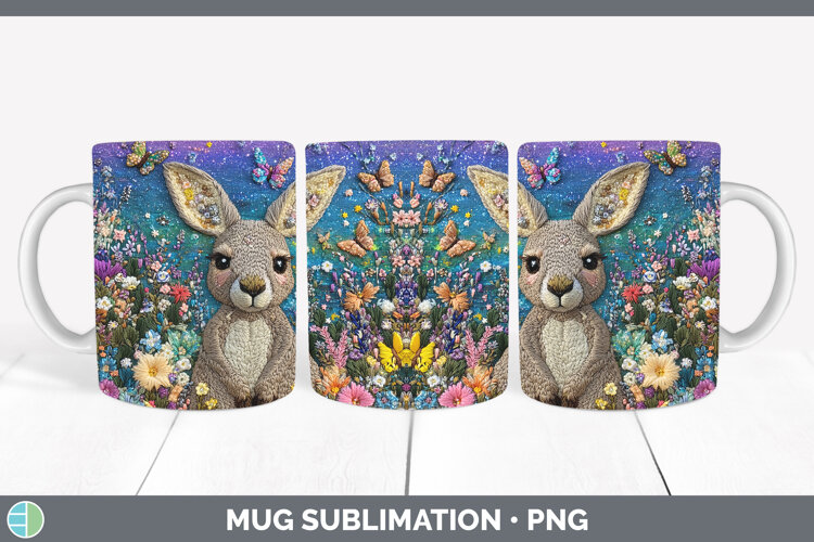 GorgeousSafari Embroider Mug Wrap design.