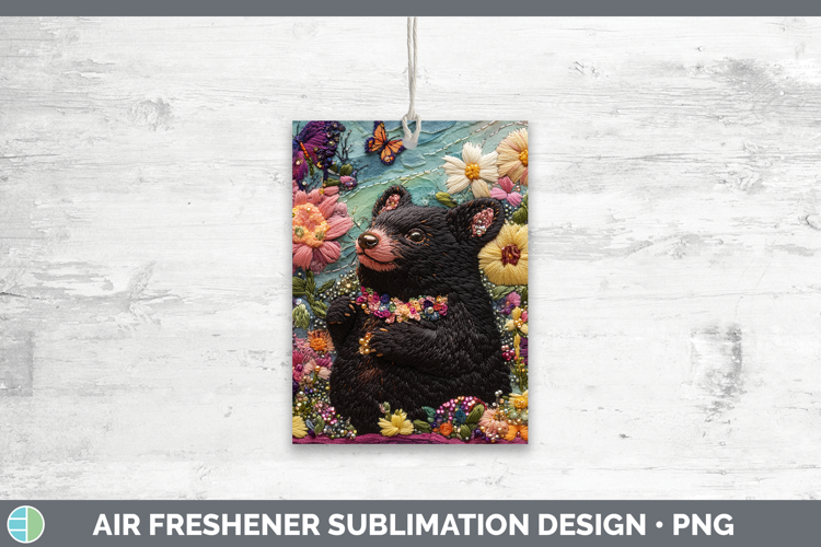 Safari Embroider Tasmanian Devil Air Freshener Sublimation C