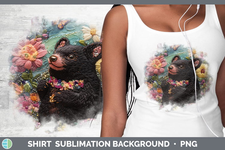 Safari Embroider Tasmanian Devil Shirt Sublimation Sublimati