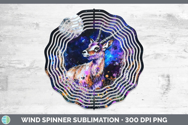 GorgeousSafari Galaxy Wind Spinner design.