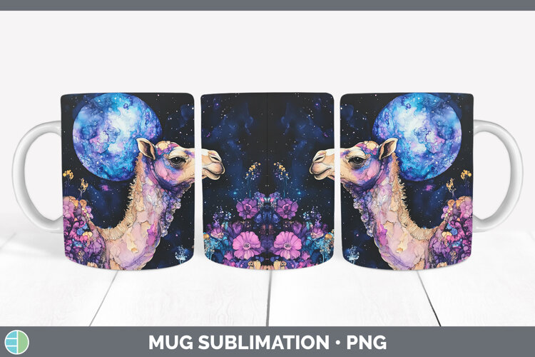 GorgeousSafari Galaxy Mug Wrap design.