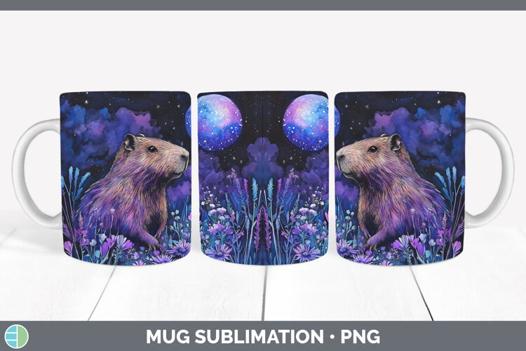 GorgeousSafari Galaxy Mug Wrap design.