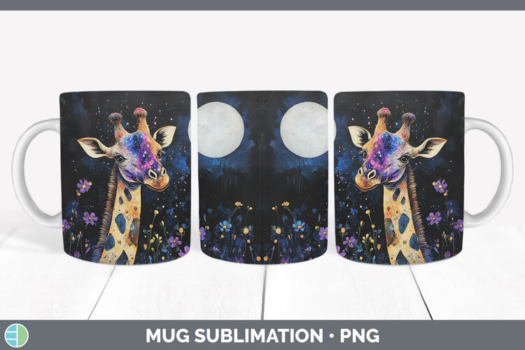 GorgeousSafari Galaxy Mug Wrap design.