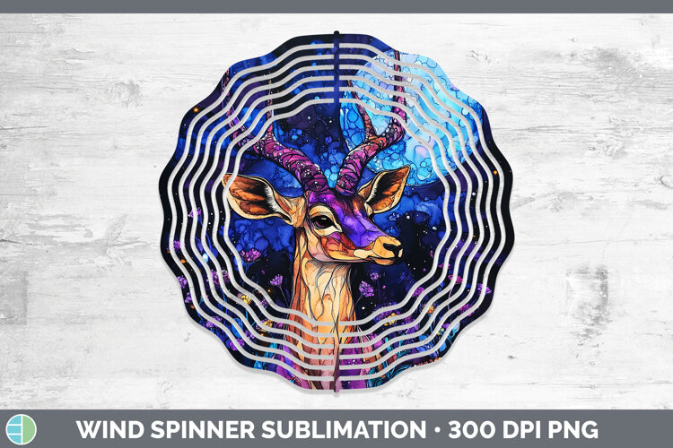 GorgeousSafari Galaxy Wind Spinner design.
