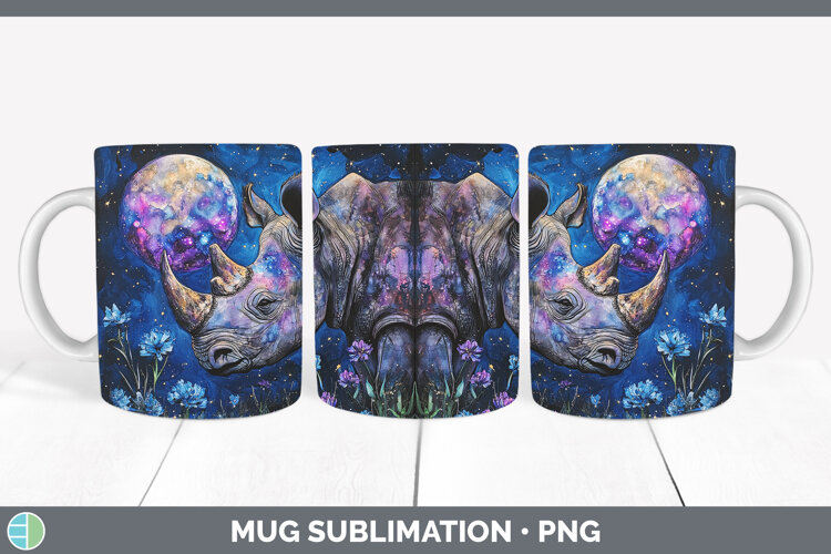 GorgeousSafari Galaxy Mug Wrap design.
